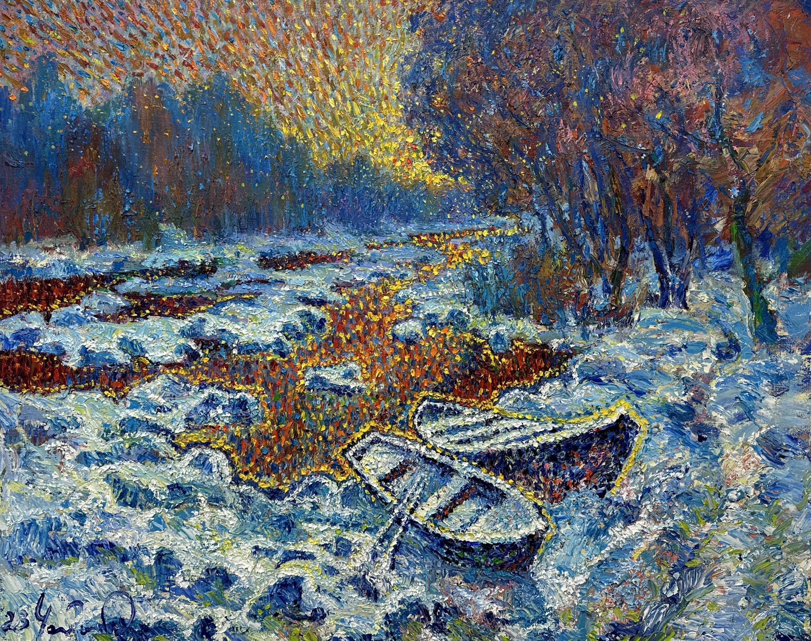 Andrii Chebotaru, Winter on the Desna Andrii Chebotaru, Winter on the Desna