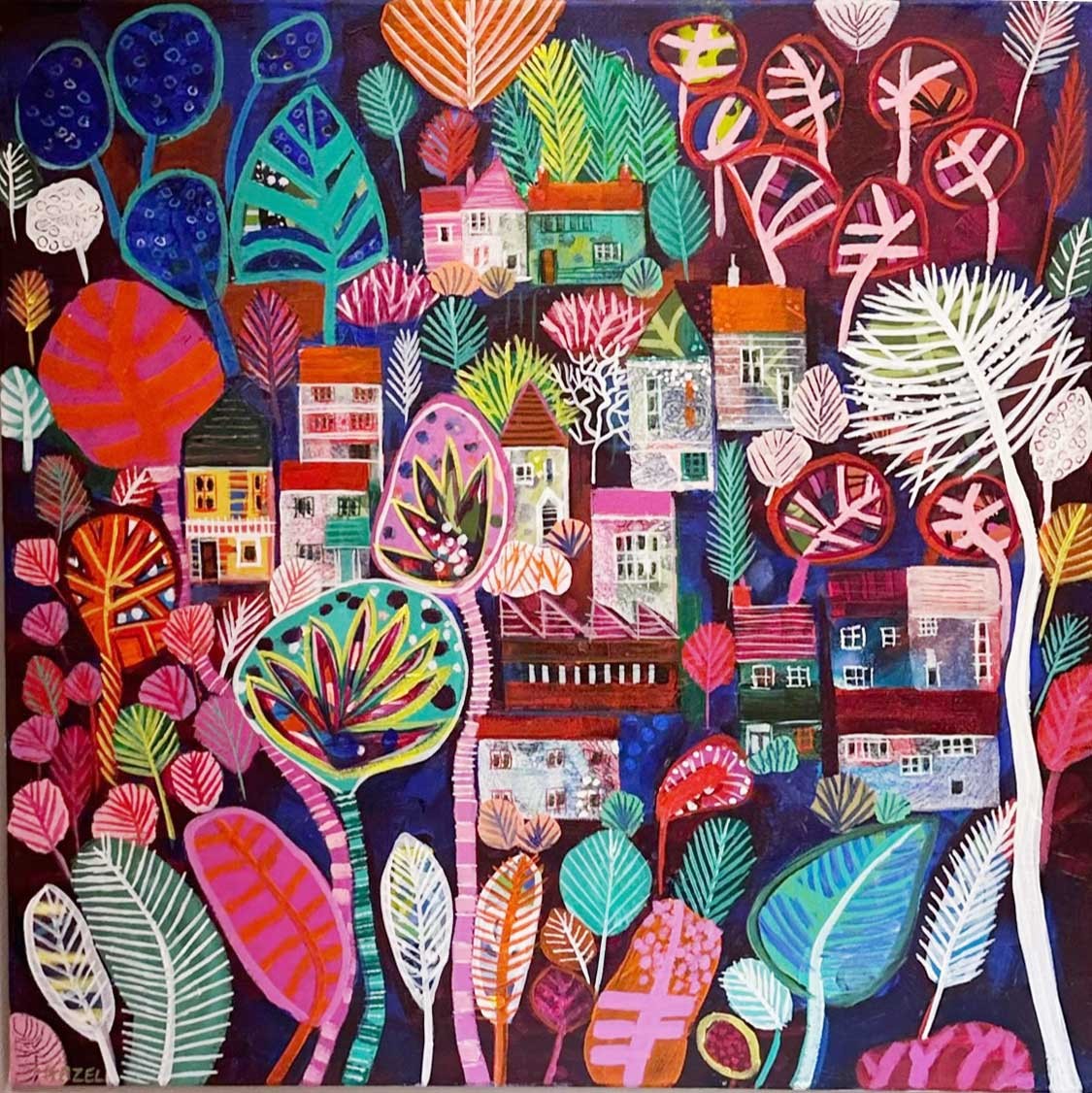 Moira Hazel, Houses in Between Moira Hazel, Houses in Between