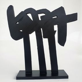 Sculpture, OutreNoir 2 pour Soulages, PyB