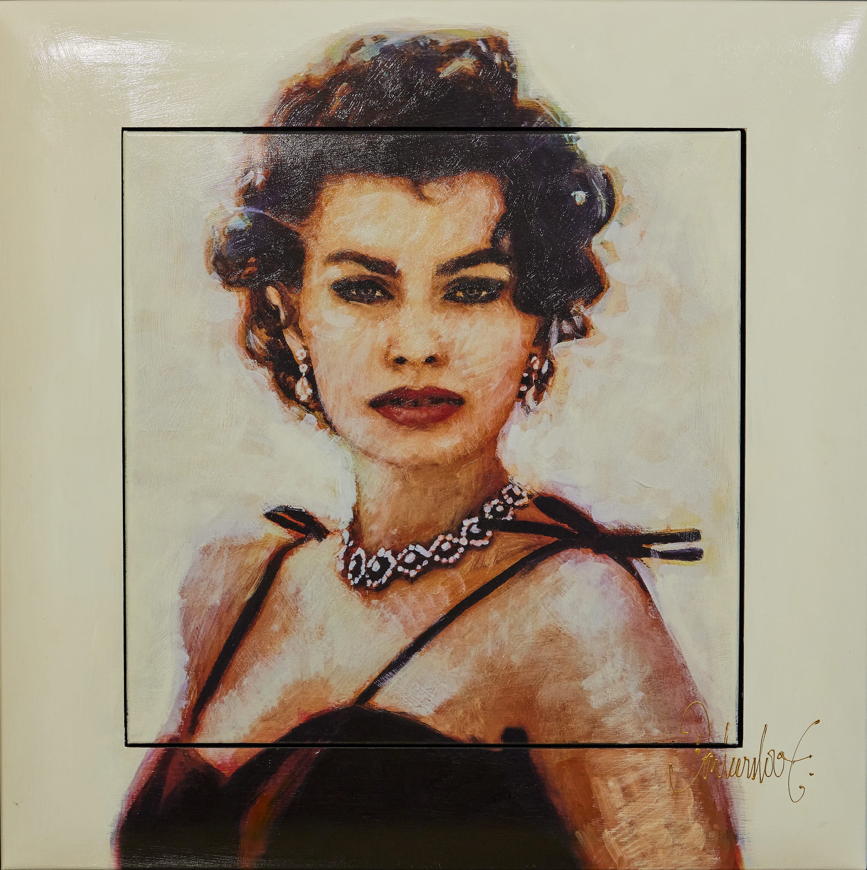 Peter Donkersloot, Sophia Loren Young Peter Donkersloot, Sophia Loren Young