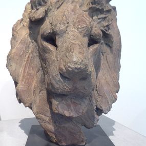 Sculpture, Tête de Lion III 6/8, Isabelle Carabantes