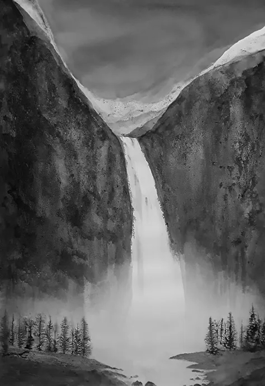 Alvaro Petritoli, Waterfall mist ascending Alvaro Petritoli, Waterfall mist ascending
