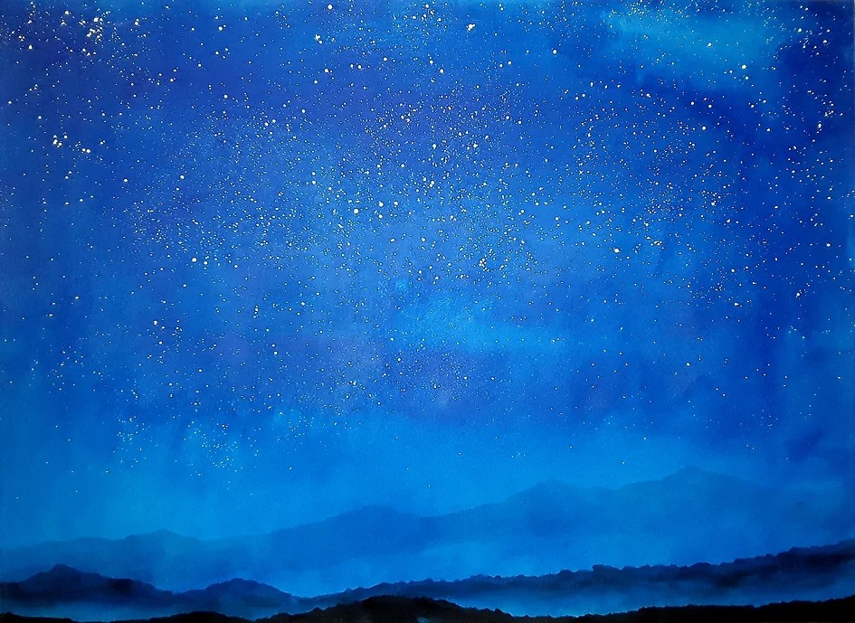 Alvaro Petritoli, Starry sky Rowney blue Alvaro Petritoli, Starry sky Rowney blue