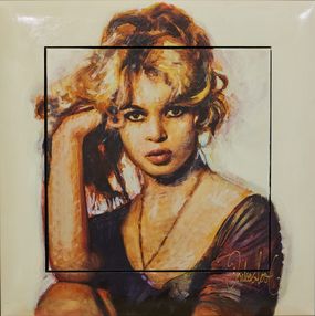 Painting, Brigitte Bardot Young, Peter Donkersloot