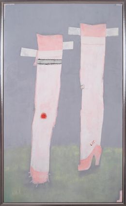 Gemälde, Paper Stockings, Deborah Bakos