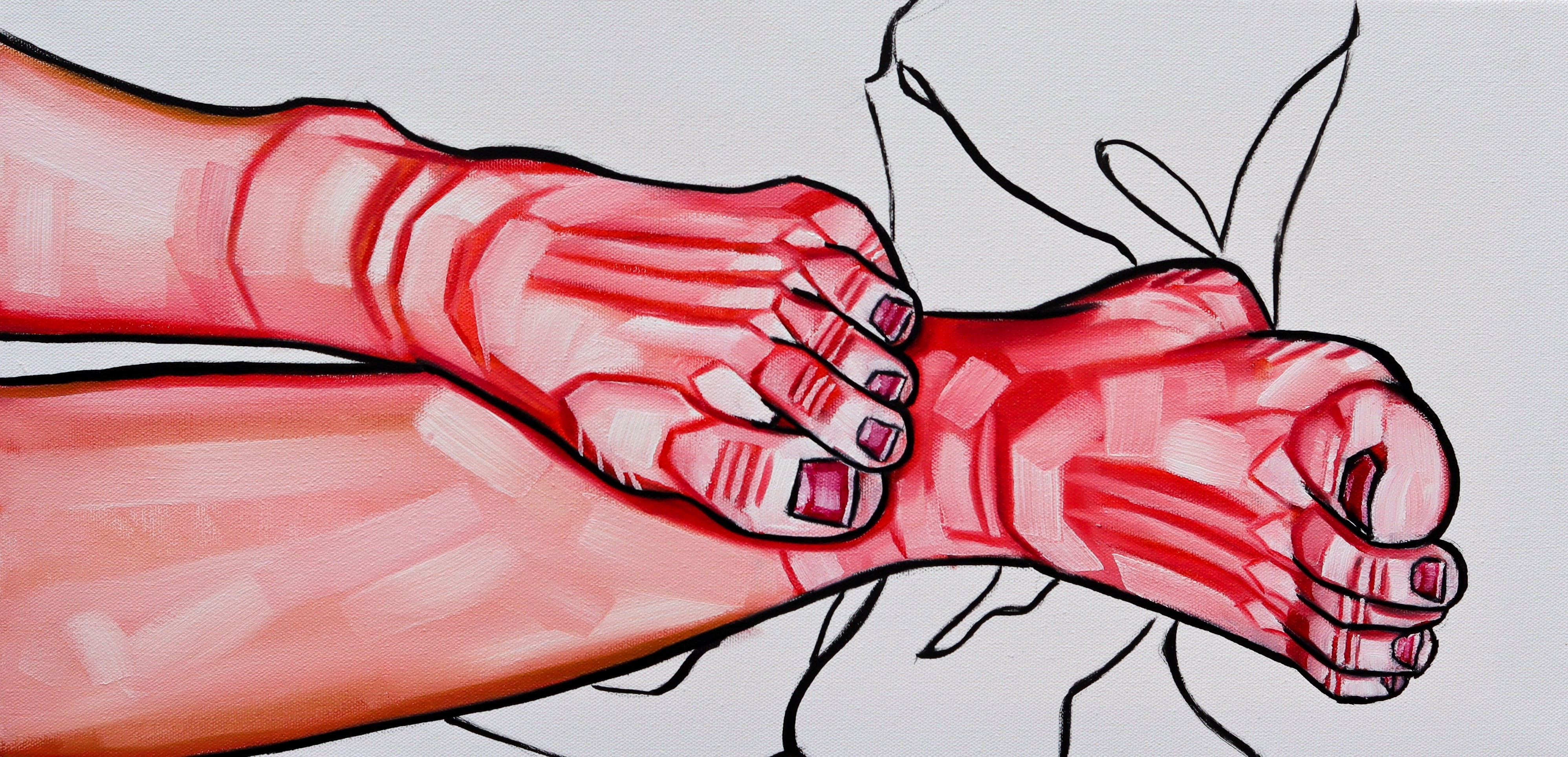 Jennifer DeGroot, Feet Study Jennifer DeGroot, Feet Study