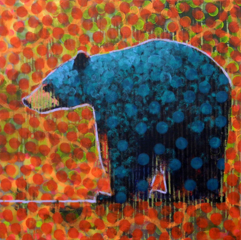 Les Thomas, Animal Painting # 022-2027 Les Thomas, Animal Painting # 022-2027