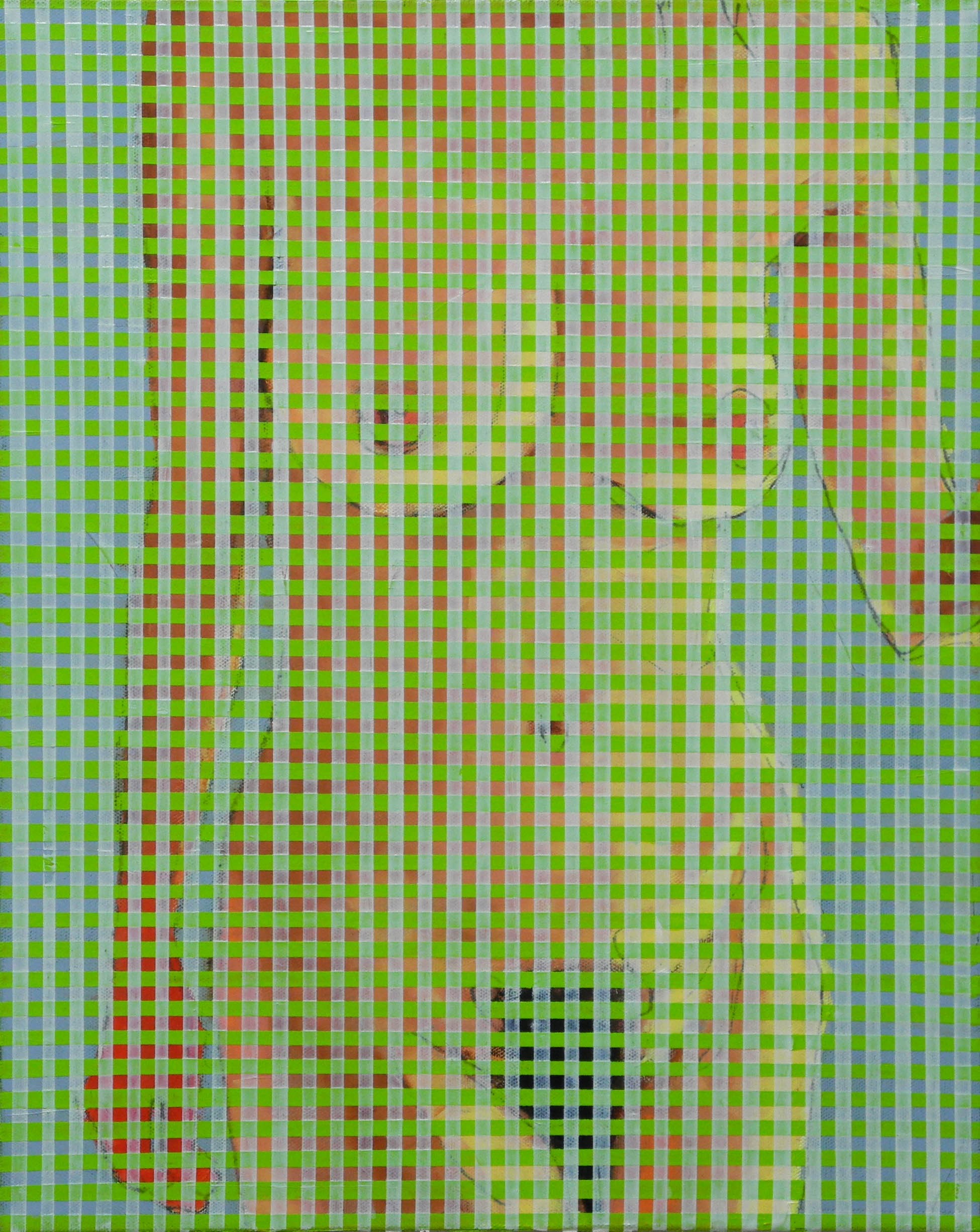 Les Thomas, Figure Painting # 023-2209 Les Thomas, Figure Painting # 023-2209