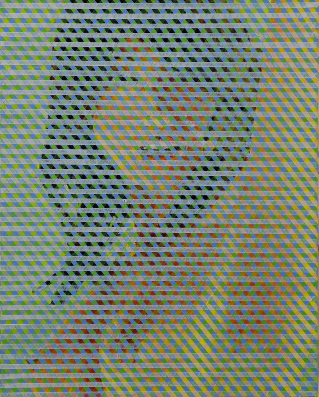 Les Thomas, Figure Painting # 023-2206 Les Thomas, Figure Painting # 023-2206