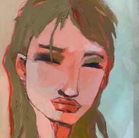 Gemälde, Strawberry Lipgloss, Vikki Drummond