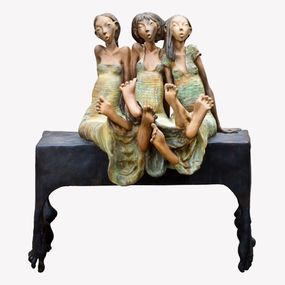 Sculpture, Les trois soeurs, Dirk De Keyzer