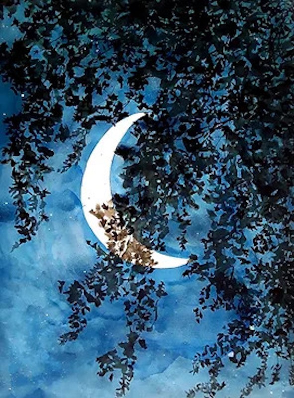Alvaro Petritoli, Magic moon and absent gaze Alvaro Petritoli, Magic moon and absent gaze