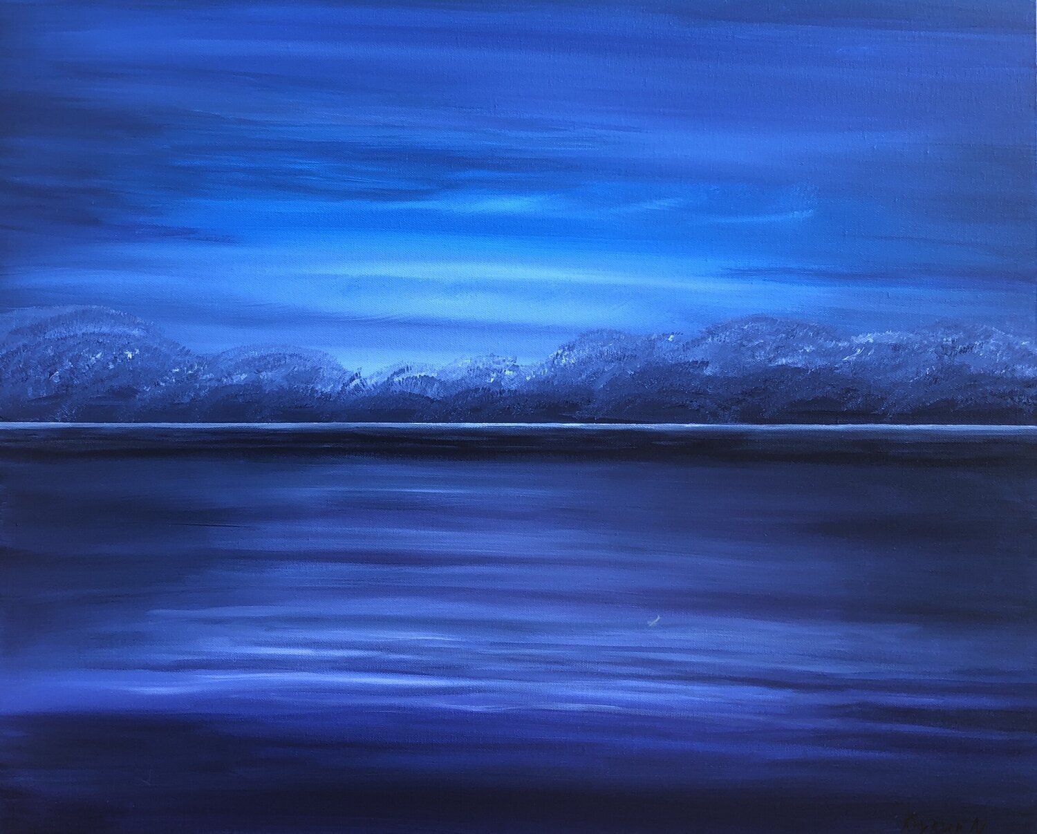 Nataliia Krykun, The sea in the evening Nataliia Krykun, The sea in the evening