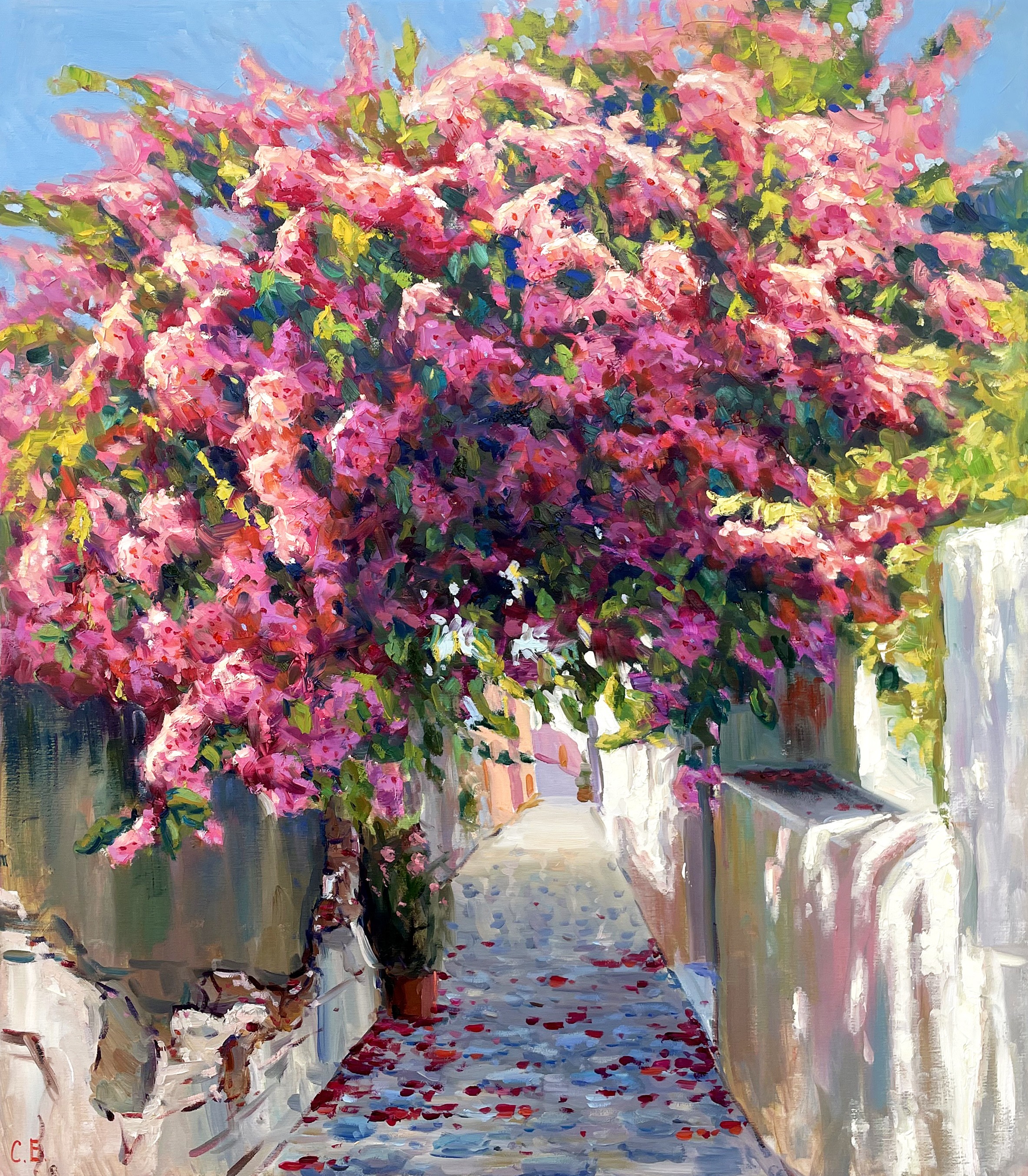 Evgeny Chernyakovsky, Flower bush Evgeny Chernyakovsky, Flower bush
