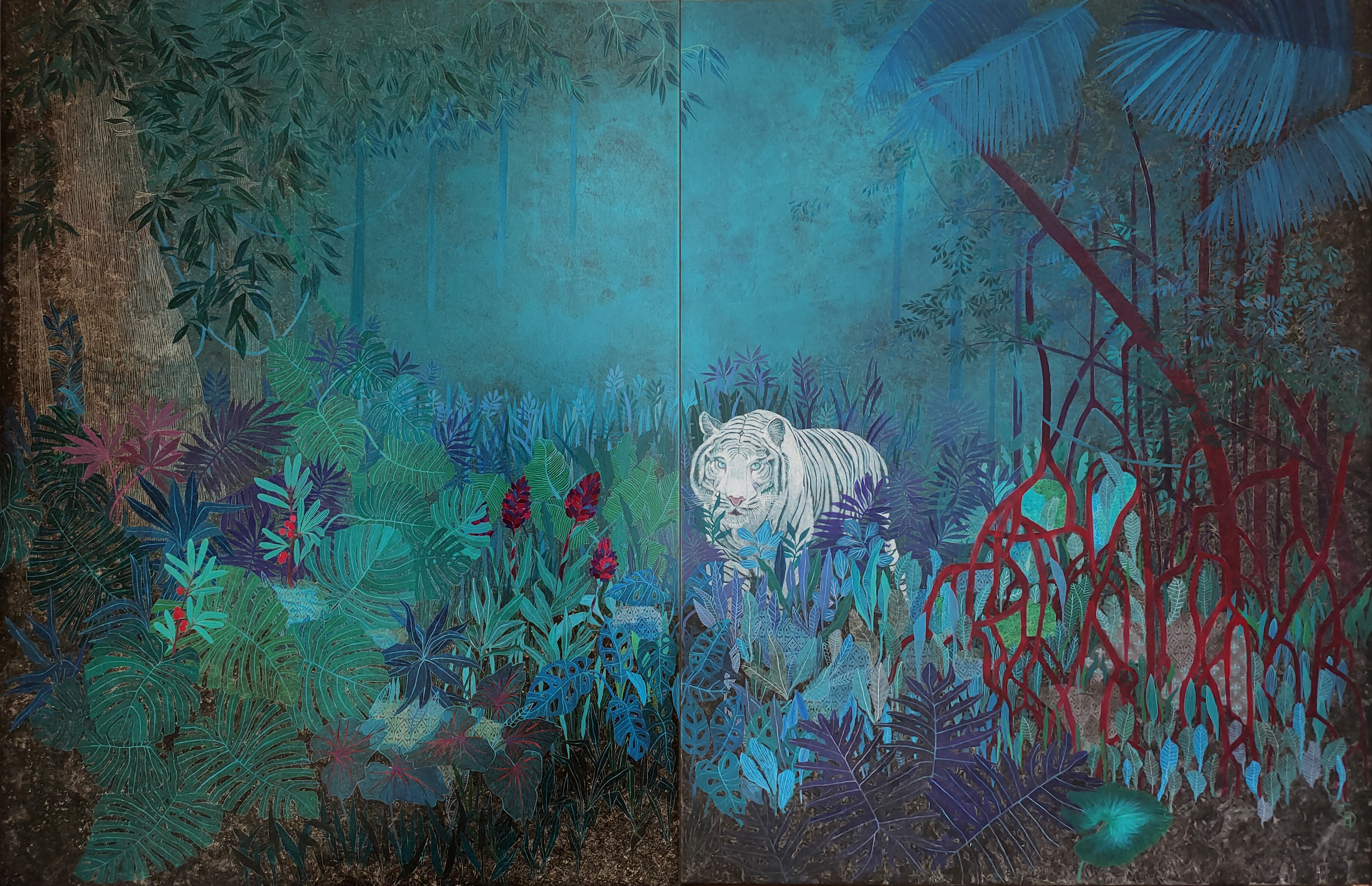 Cécile Duchêne-Malissin, L'heure bleue III Cécile Duchêne-Malissin, L'heure bleue III