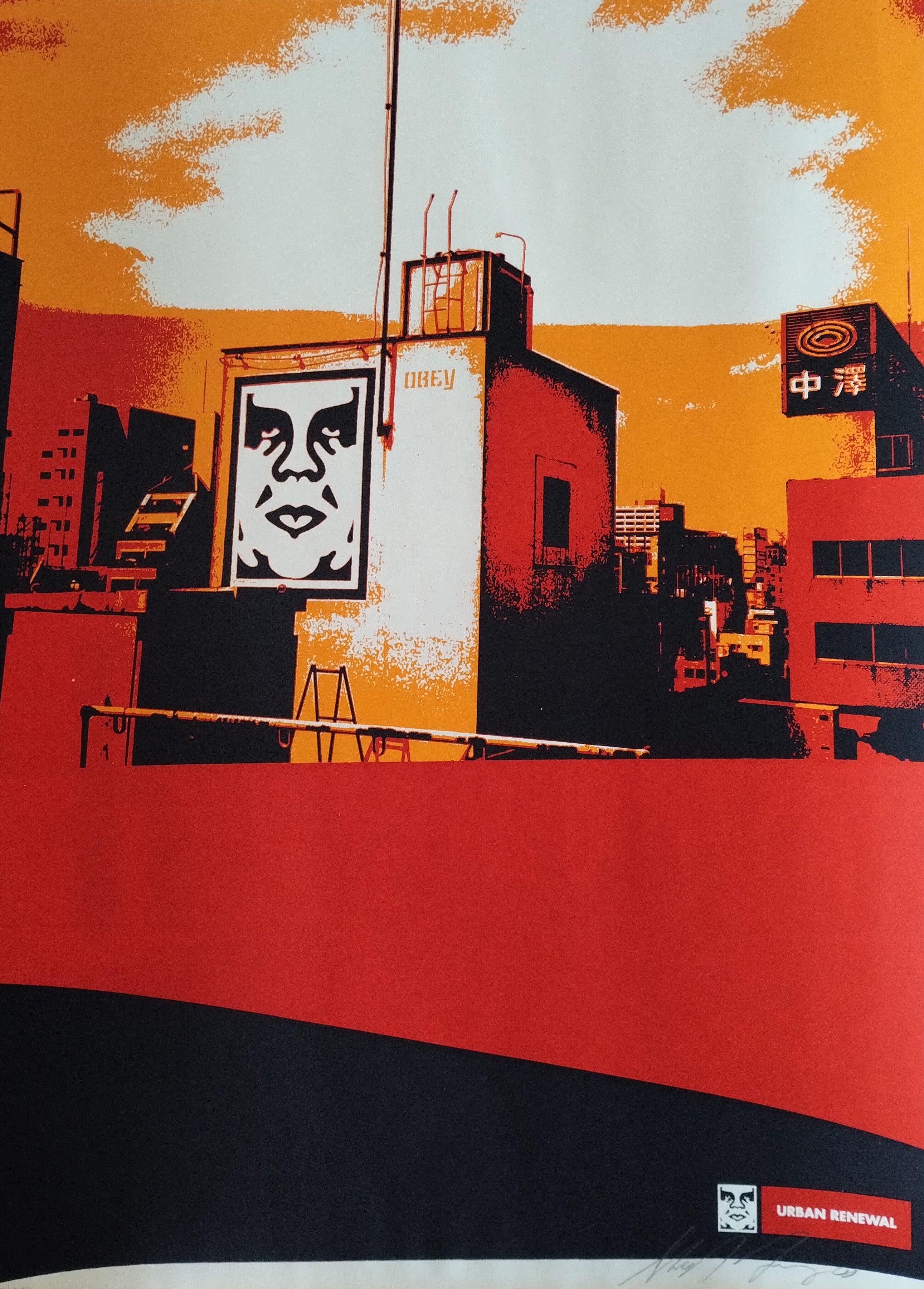 Shepard Fairey (Obey), Osaka Roof Shepard Fairey (Obey), Osaka Roof