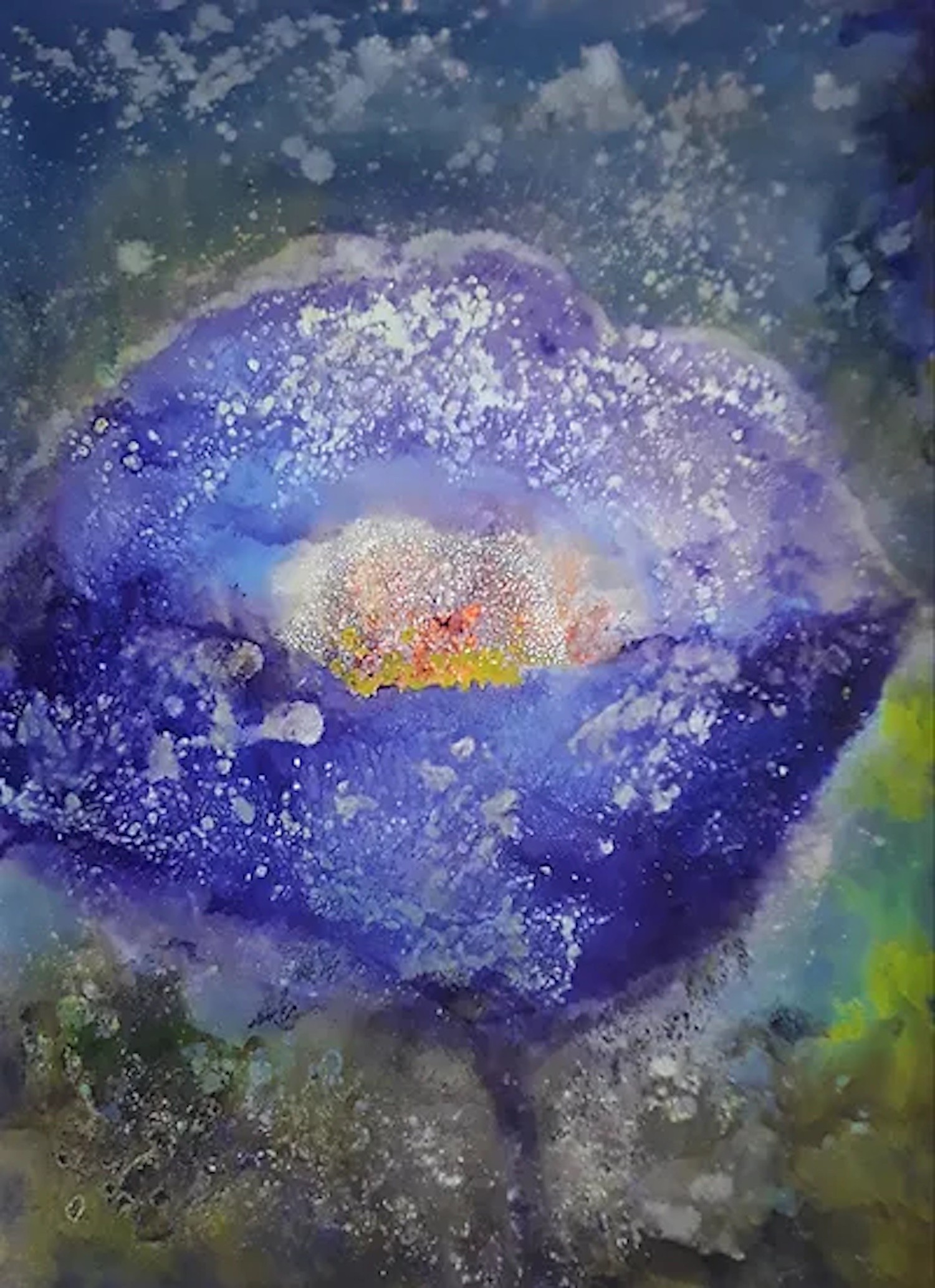 Alvaro Petritoli, Flower, violet reverie Alvaro Petritoli, Flower, violet reverie