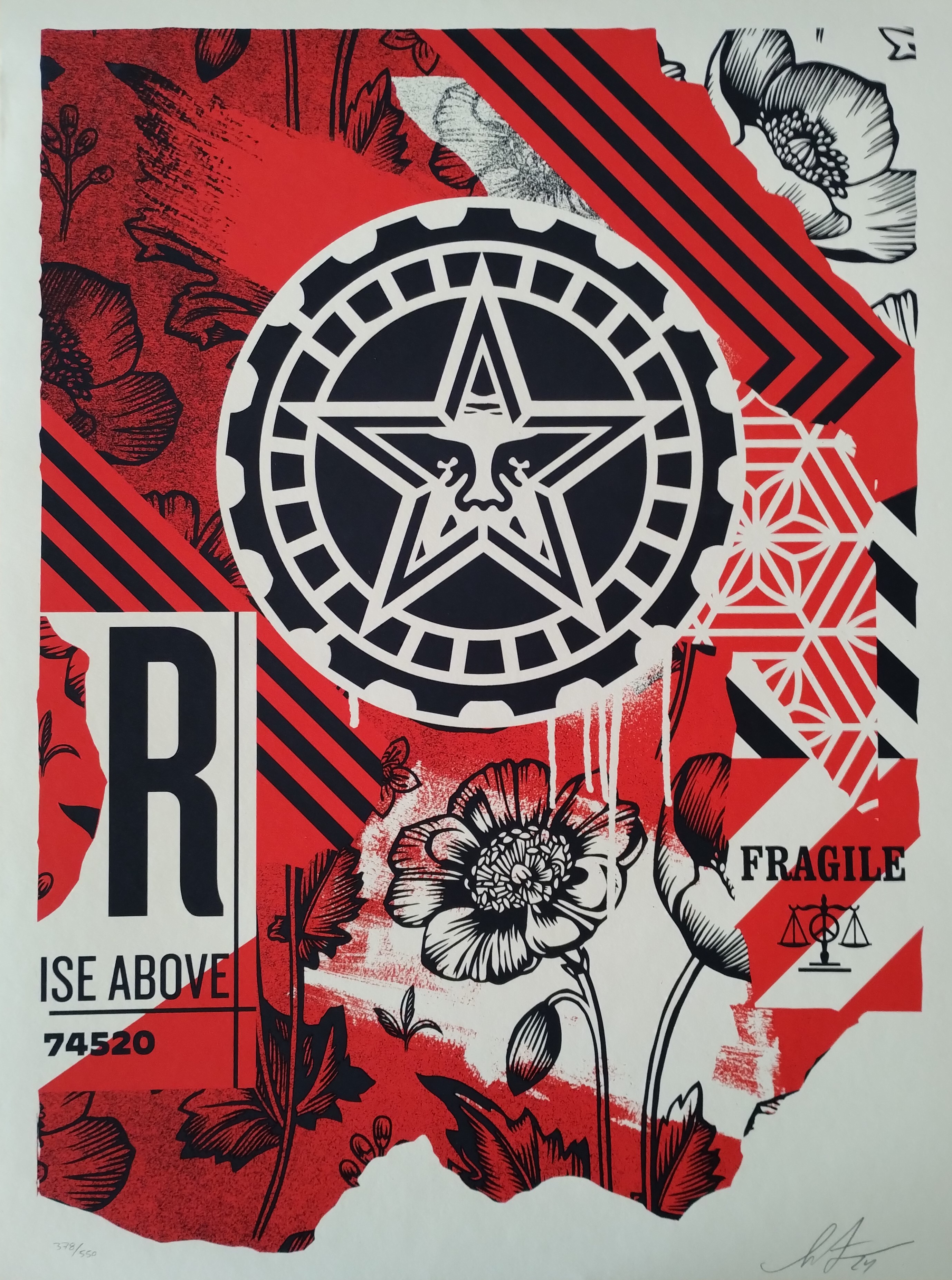 Shepard Fairey (Obey), Gears of Justice Shepard Fairey (Obey), Gears of Justice