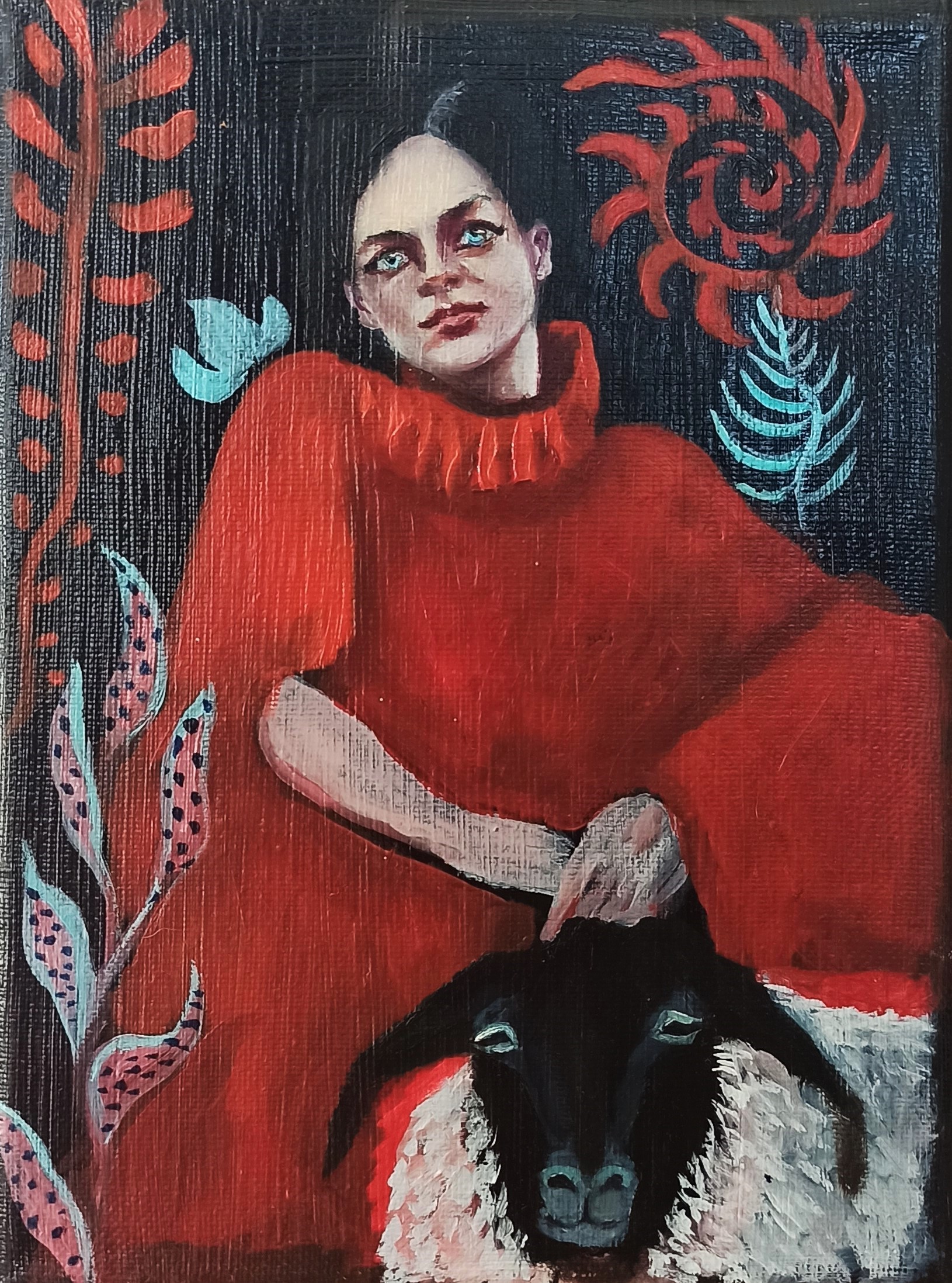 Svetlana Maksimenko, La Dame au Mouton Svetlana Maksimenko, La Dame au Mouton