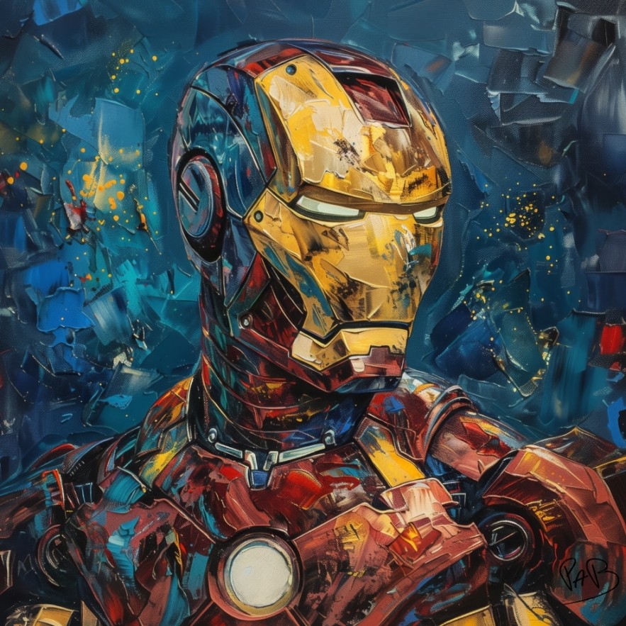 PAB, Portrait of Iron Man PAB, Portrait of Iron Man