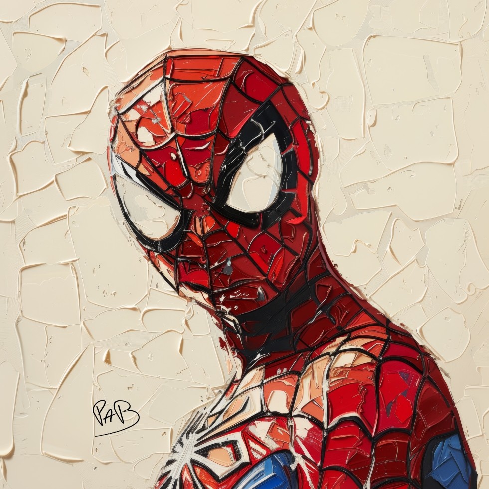 PAB, Portrait of Spider Man PAB, Portrait of Spider Man