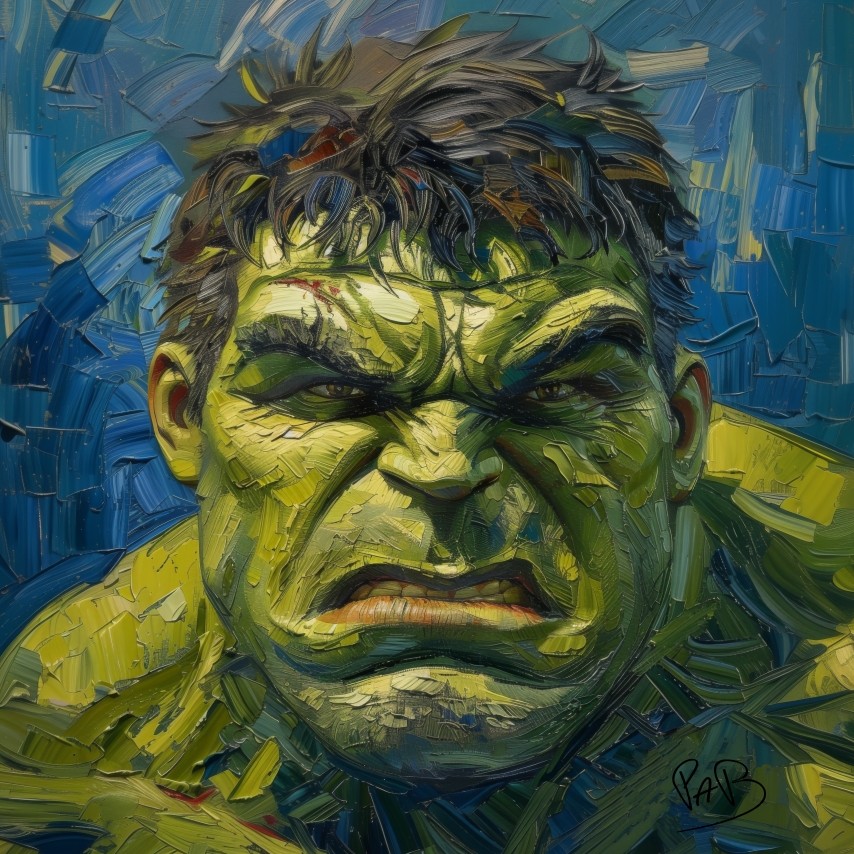 PAB, Portrait of Hulk PAB, Portrait of Hulk