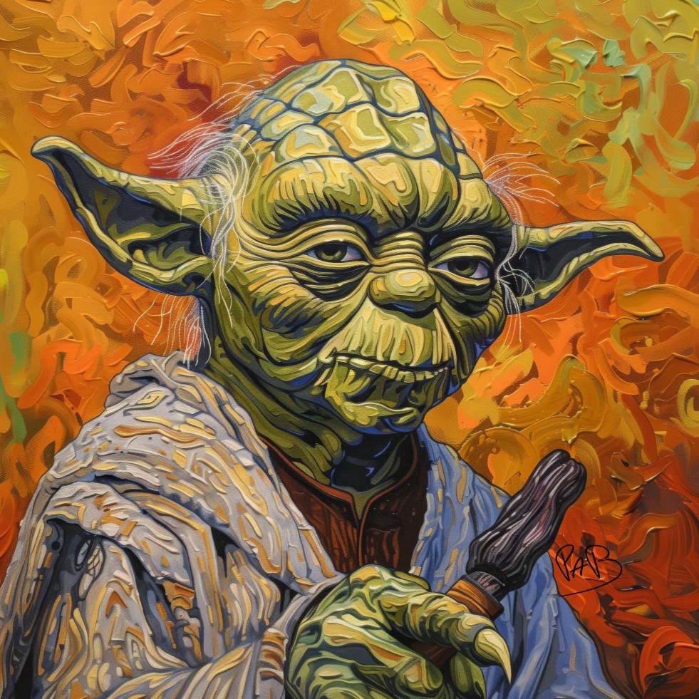 PAB, Portrait of Yoda PAB, Portrait of Yoda