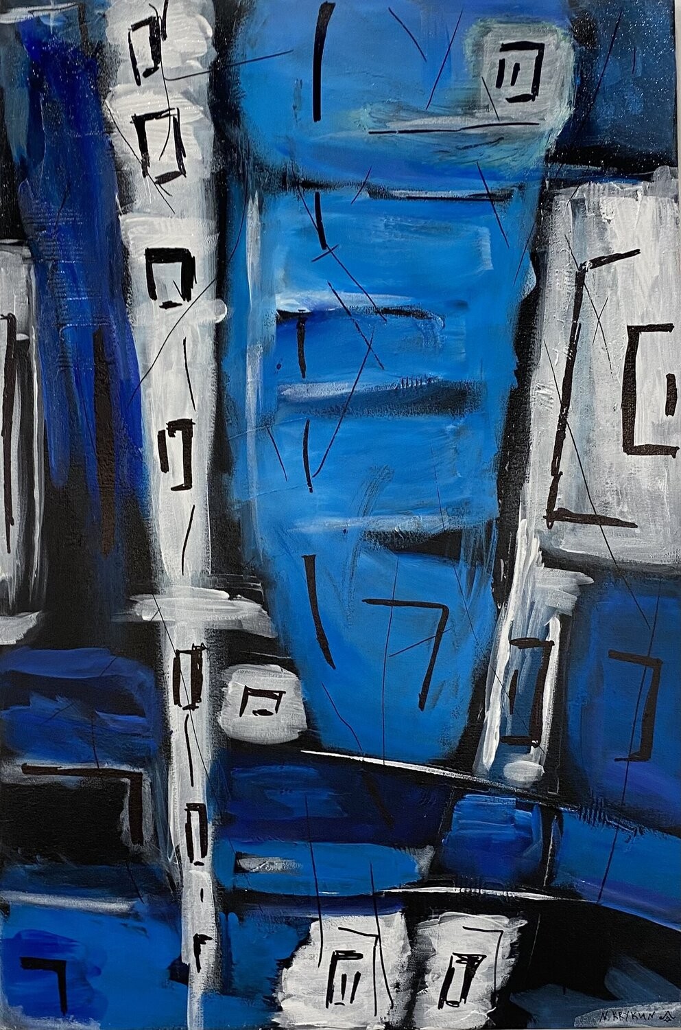 Nataliia Krykun, Blue paradise Nataliia Krykun, Blue paradise