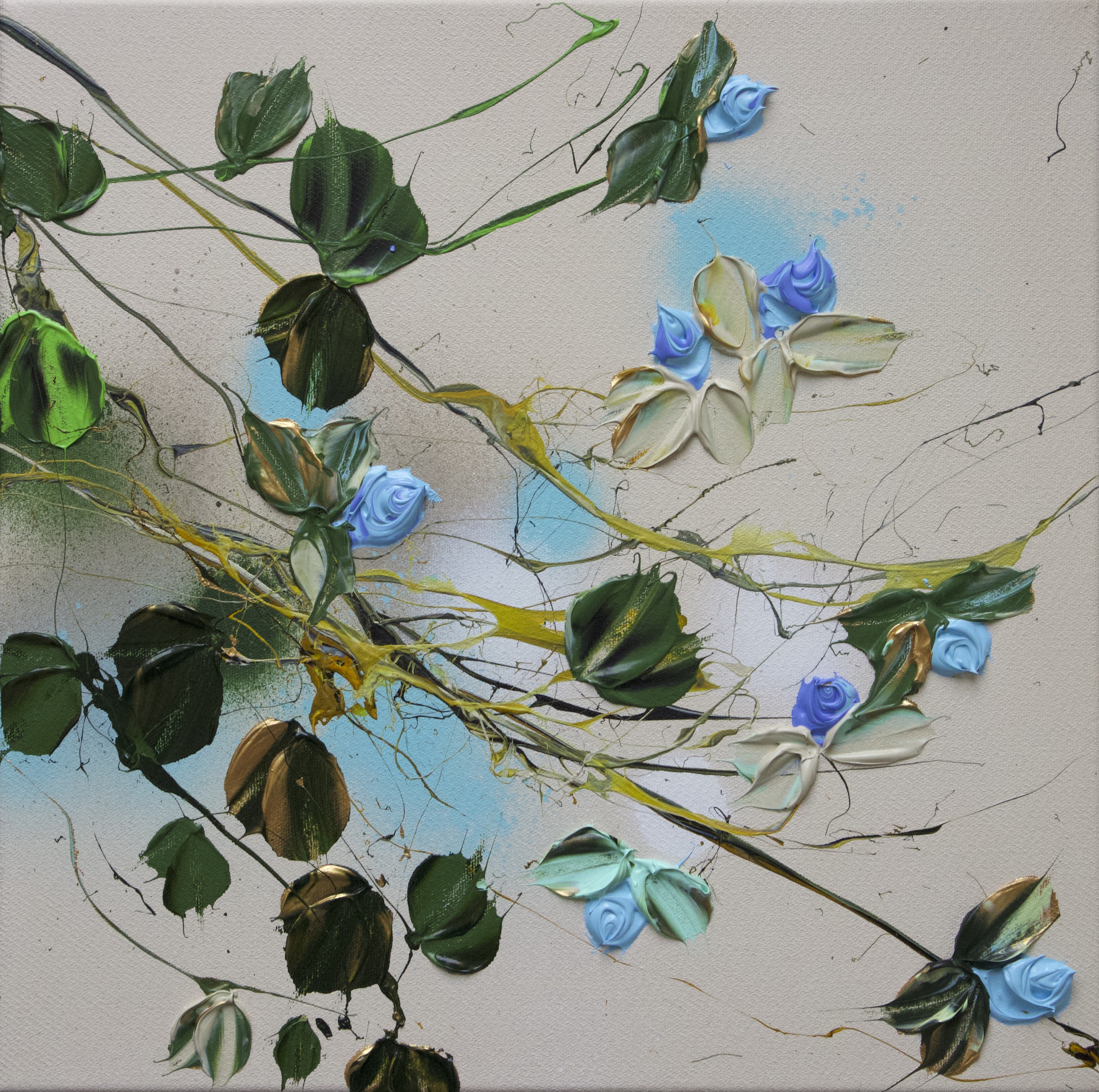 Anastassia Skopp, For You floral small painting Anastassia Skopp, For You floral small painting