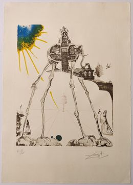 Édition, Space Elephant, Salvador Dali