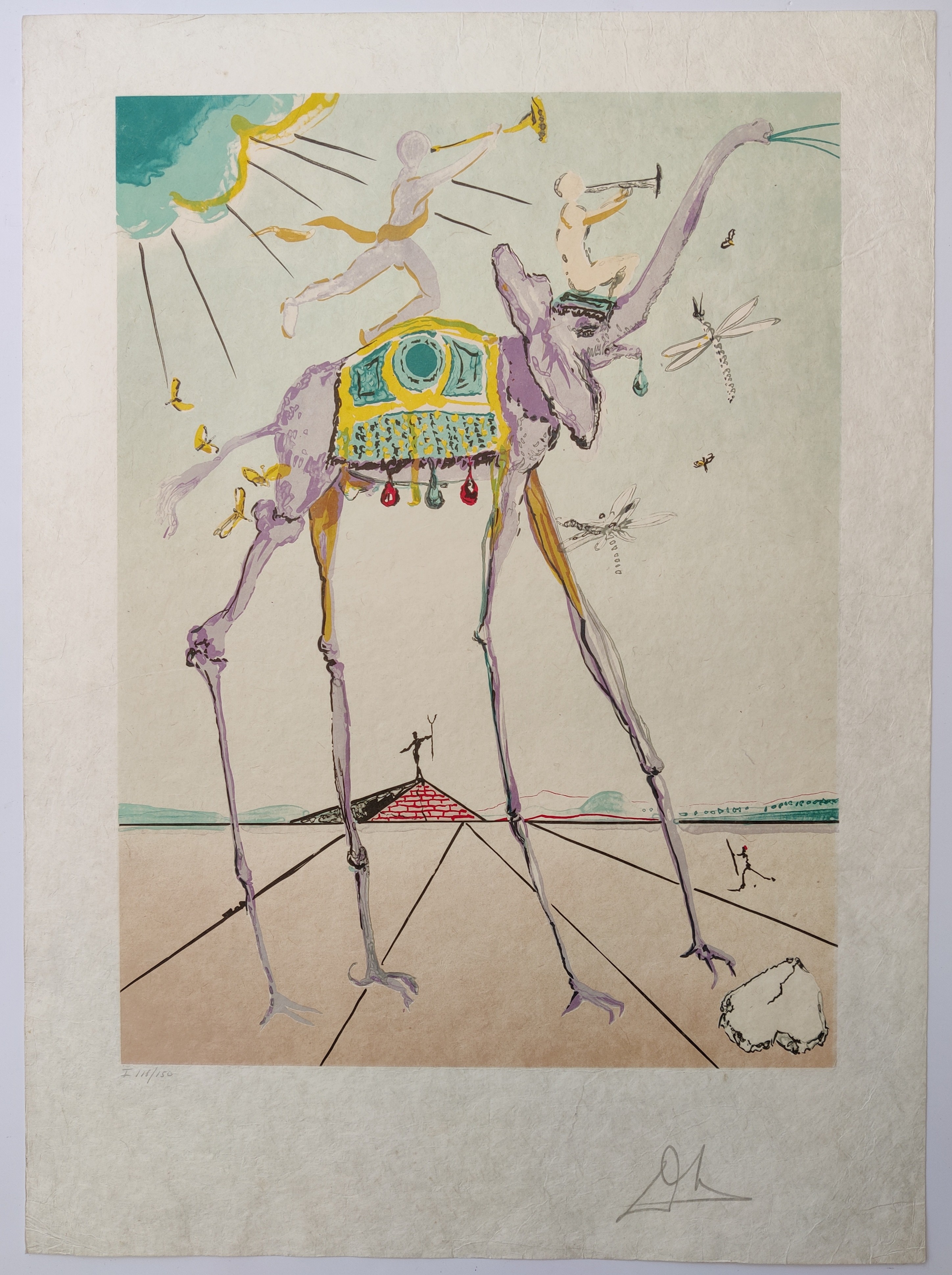 Salvador Dali, Celestial Elephant Salvador Dali, Celestial Elephant