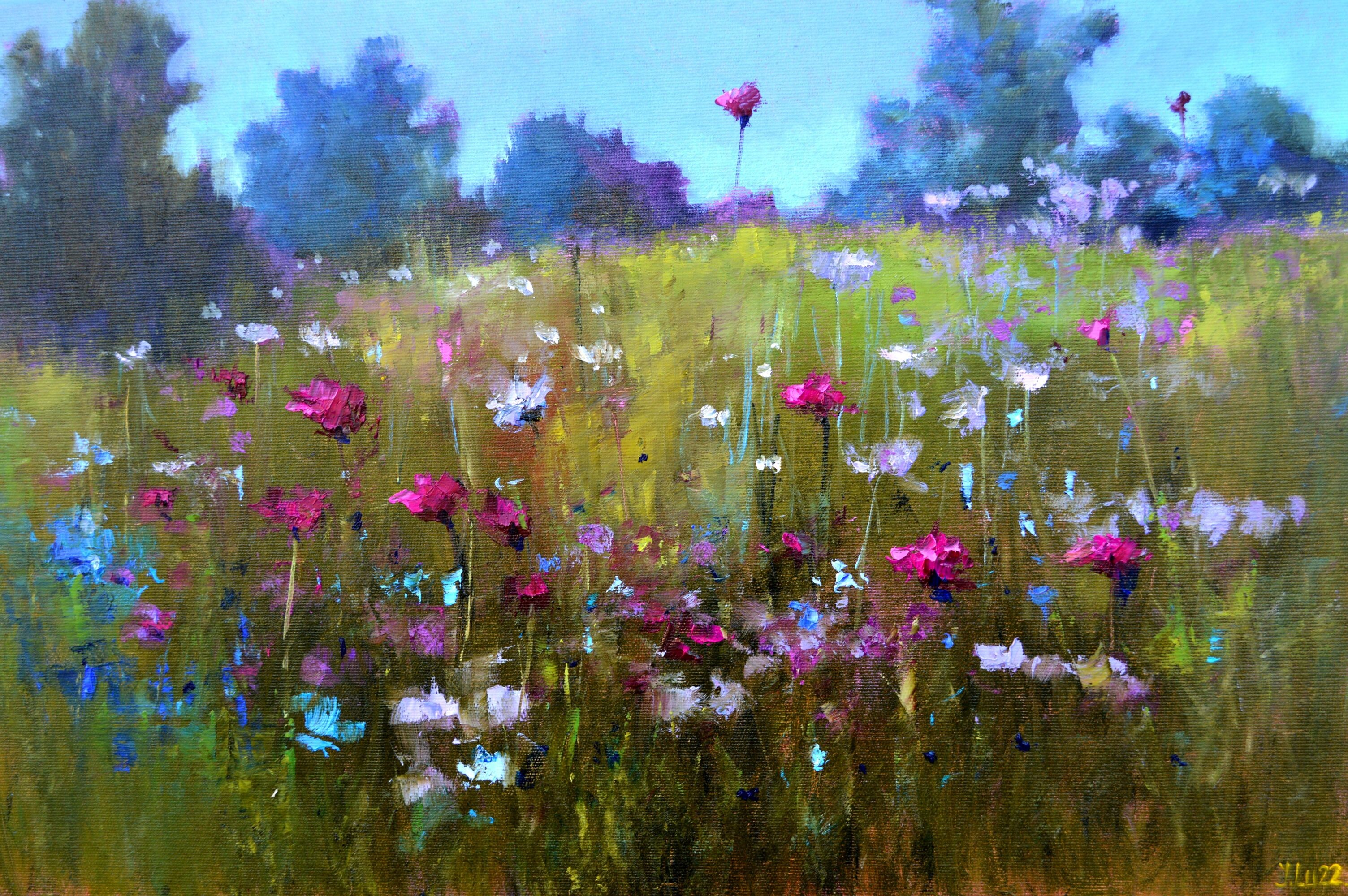 Elena Lukina, Field grass cover Elena Lukina, Field grass cover