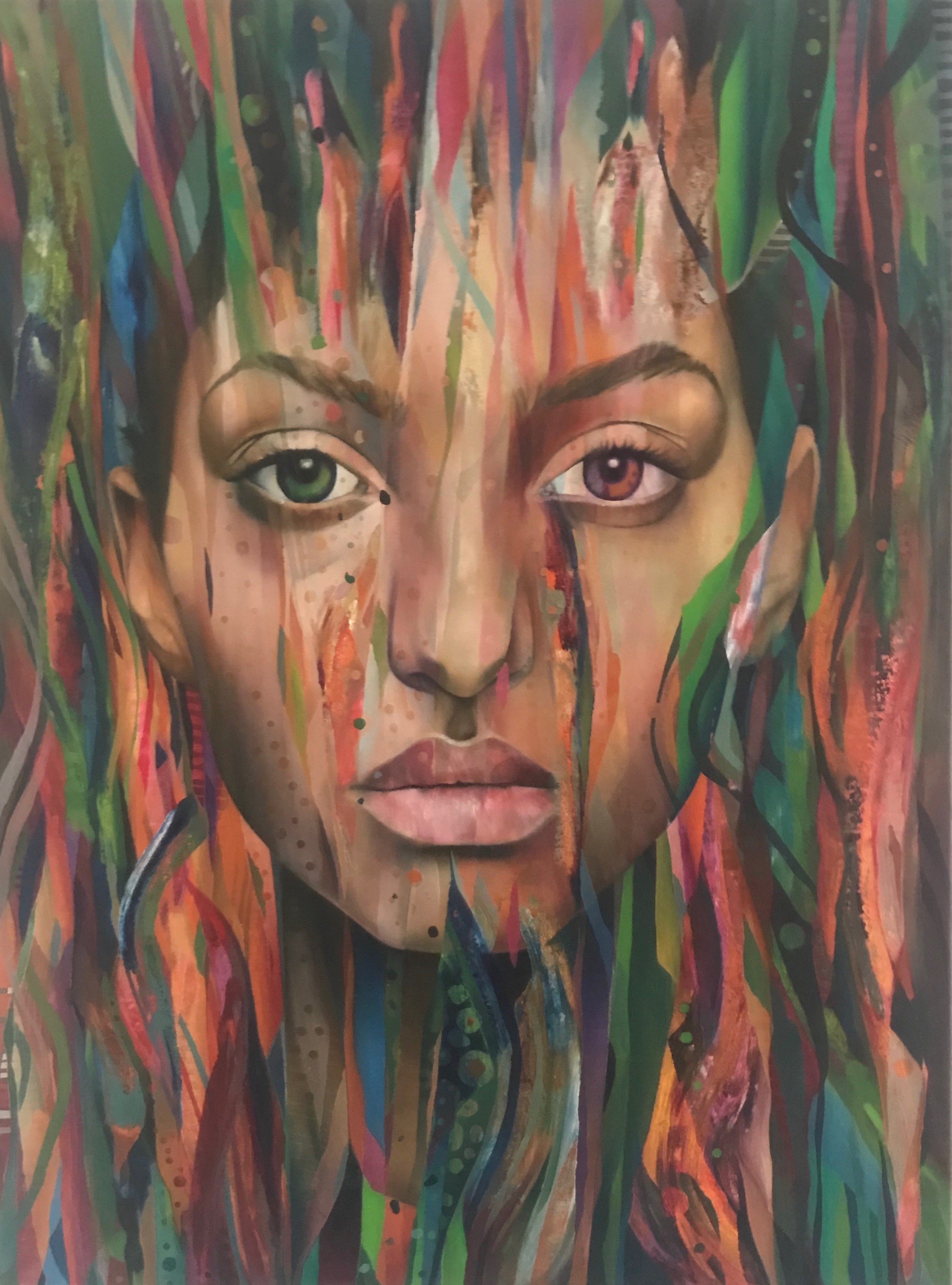 Niall Pickvance, Refracted Visage 2 Niall Pickvance, Refracted Visage 2