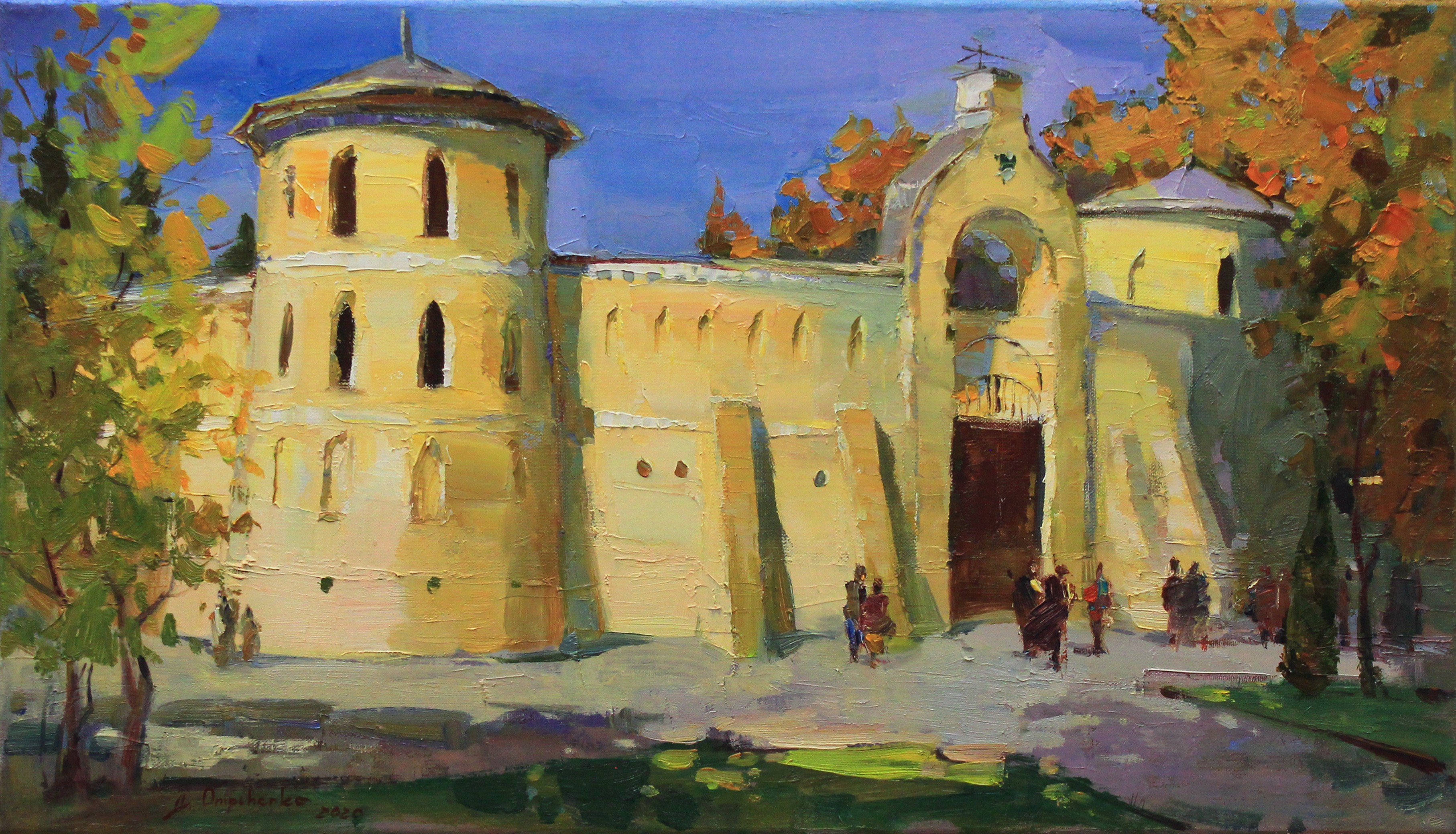 Alisa Onipchenko-Cherniakovska, Round courtyard Alisa Onipchenko-Cherniakovska, Round courtyard