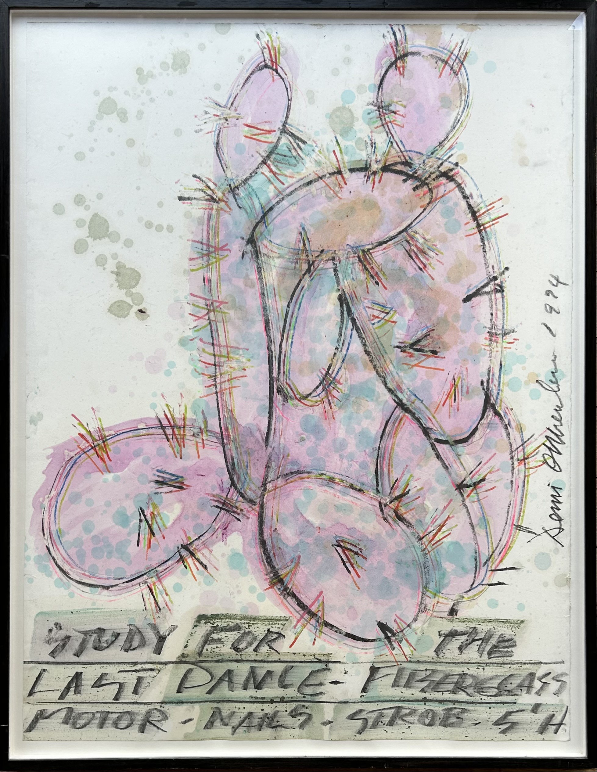 Dennis Oppenheim, Study for The Last Dance Dennis Oppenheim, Study for The Last Dance