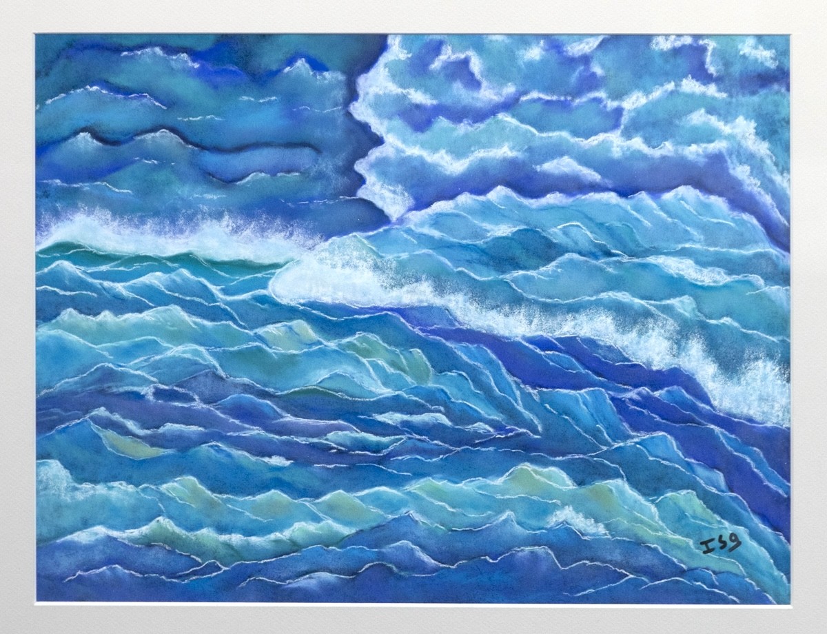Isabelle Alberge, Un océan de fraicheur - série paysage marin Isabelle Alberge, Un océan de fraicheur - série paysage marin