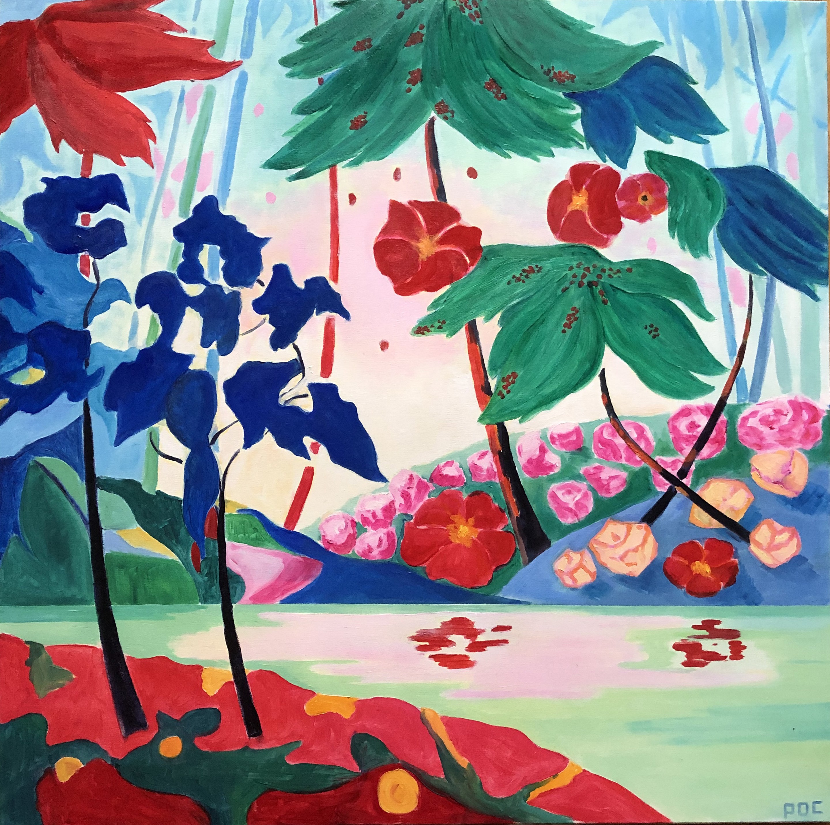 Odile Pinto-Corbin, Les quatre saison : fleurs de printemps Odile Pinto-Corbin, Les quatre saison : fleurs de printemps