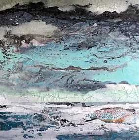 Gemälde, Arctic shore, Alvaro Petritoli