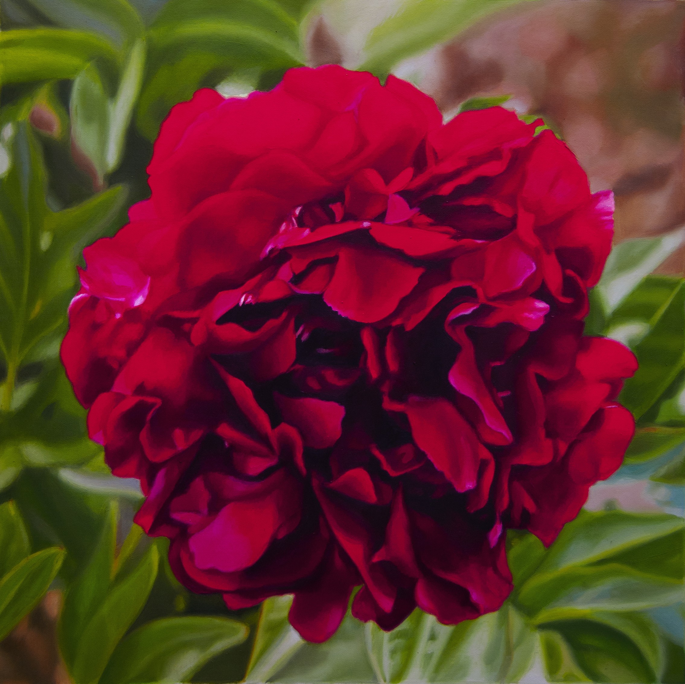 Simona Tsvetkova, Red peony Simona Tsvetkova, Red peony