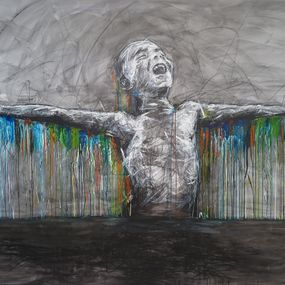 Painting, L'hymne à la vie, Hom Nguyen