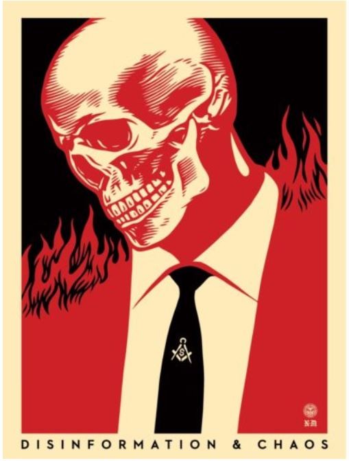 Shepard Fairey (Obey), Disinformation & Chaos Shepard Fairey (Obey), Disinformation & Chaos