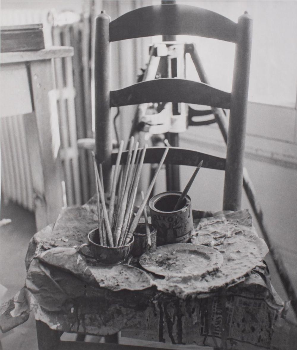 André Villers, André Villers Photograph of Picasso's Atelier André Villers, André Villers Photograph of Picasso's Atelier