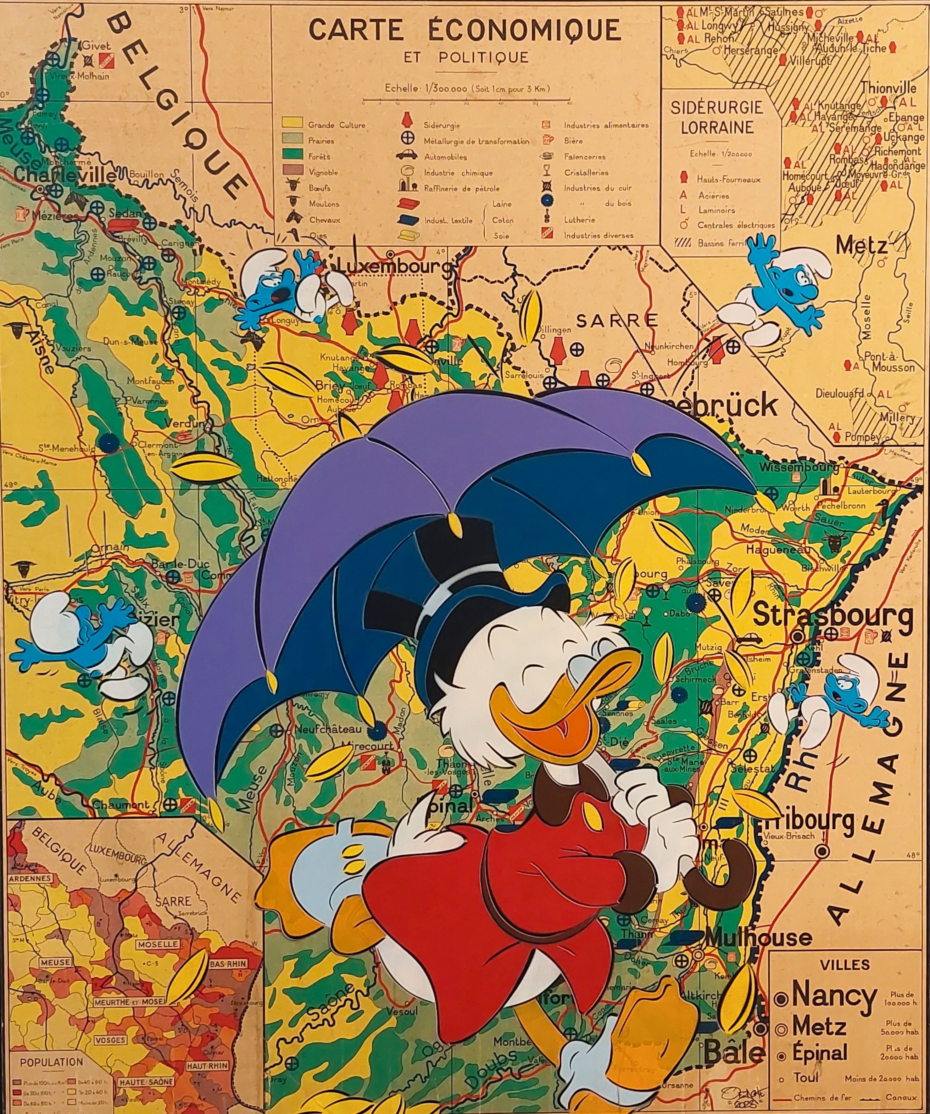 Dezache, Pluie de schtroumpfs Dezache, Pluie de schtroumpfs