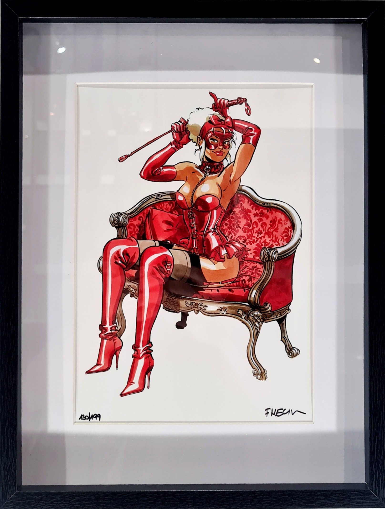 Félix Meynet, Pin-Up rouge SM Félix Meynet, Pin-Up rouge SM