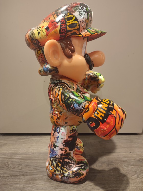 ▷ Bleu Mario (1) by AC 5, 2023 | Sculpture | Artsper