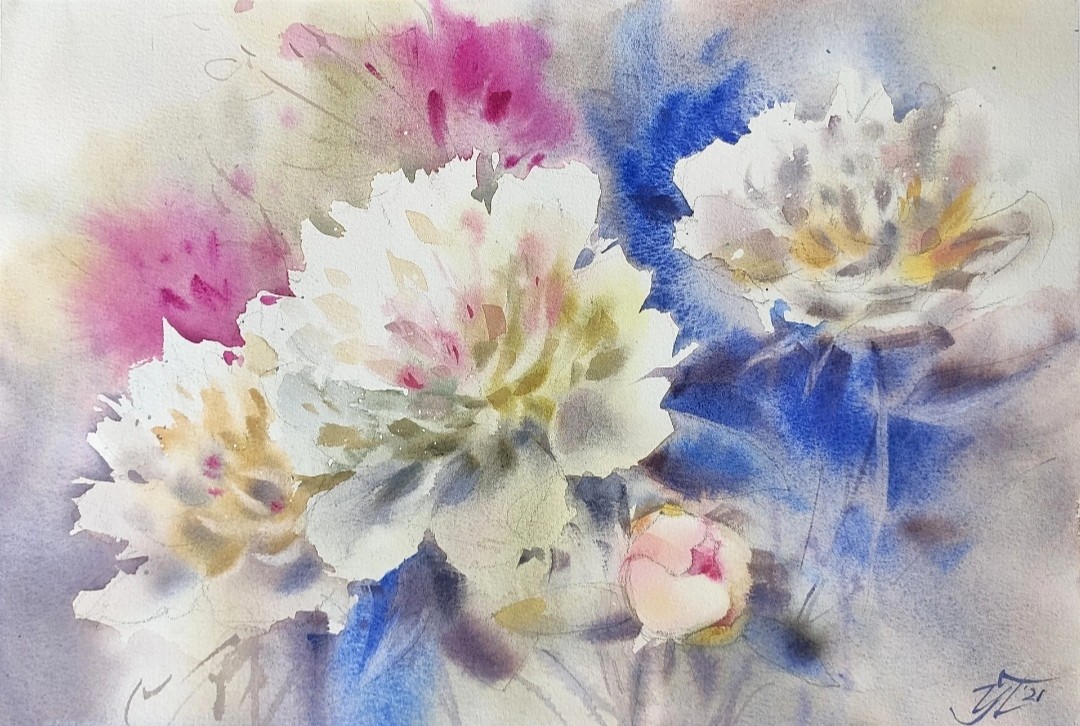 Irina Pronina, Pure peonies Irina Pronina, Pure peonies