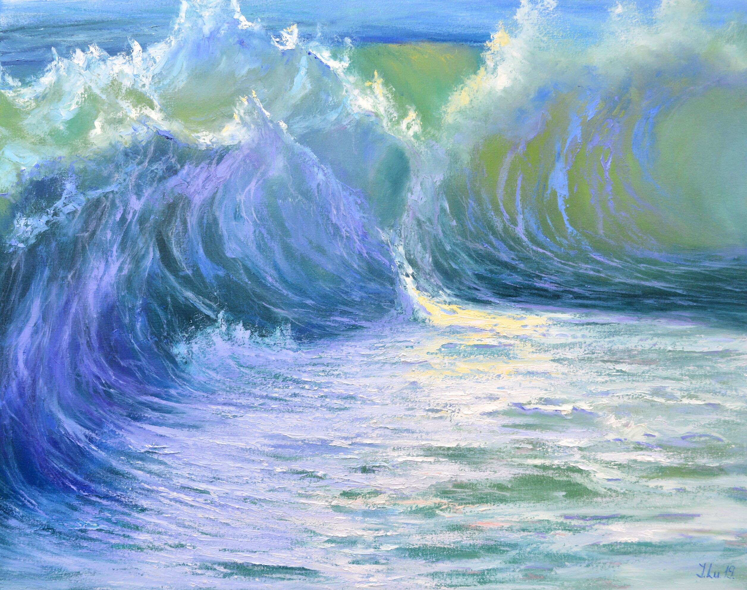 Elena Lukina, Cascading Waves of the Caribbean Elena Lukina, Cascading Waves of the Caribbean