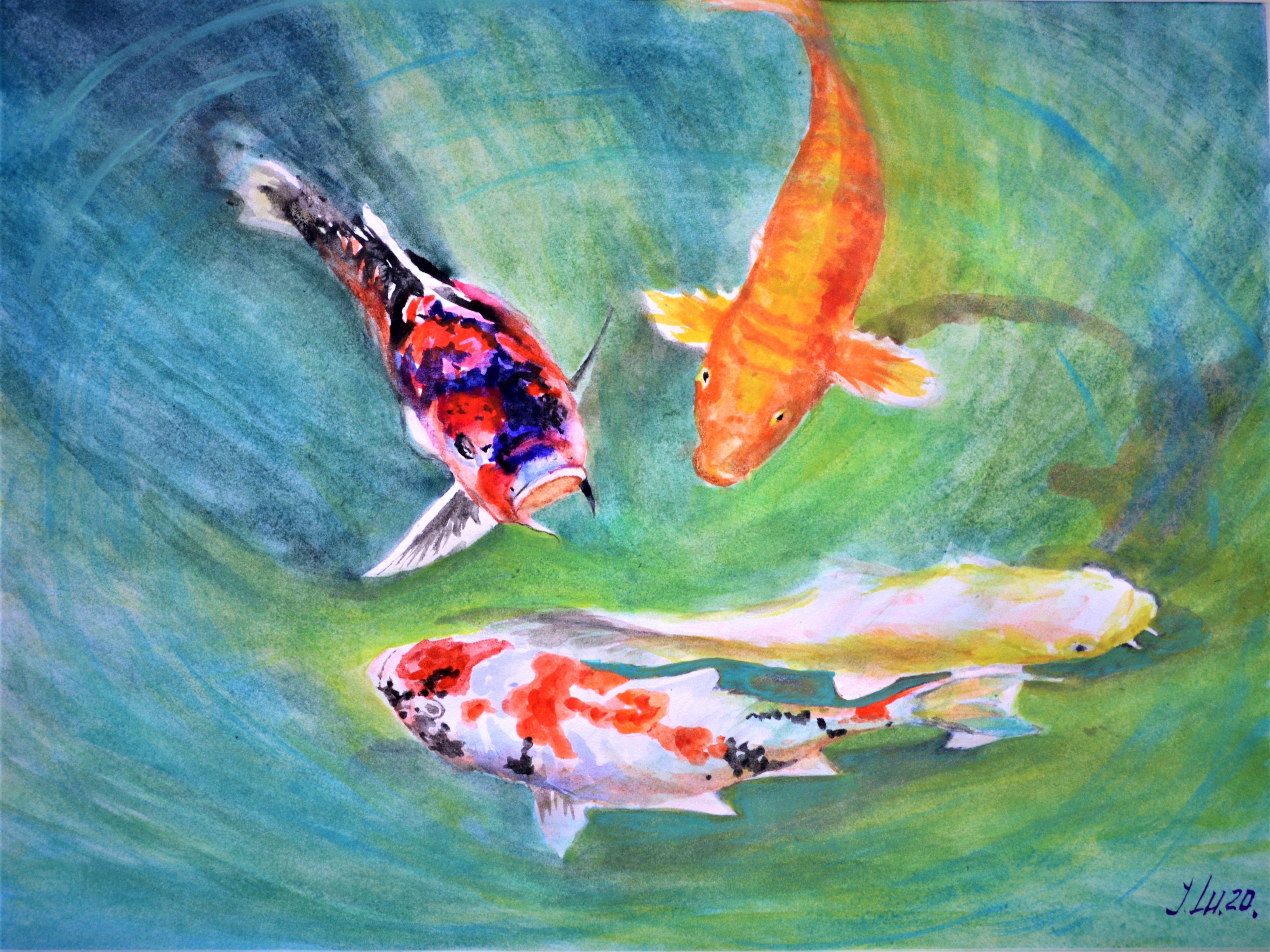 Elena Lukina, Koi Fish Elena Lukina, Koi Fish