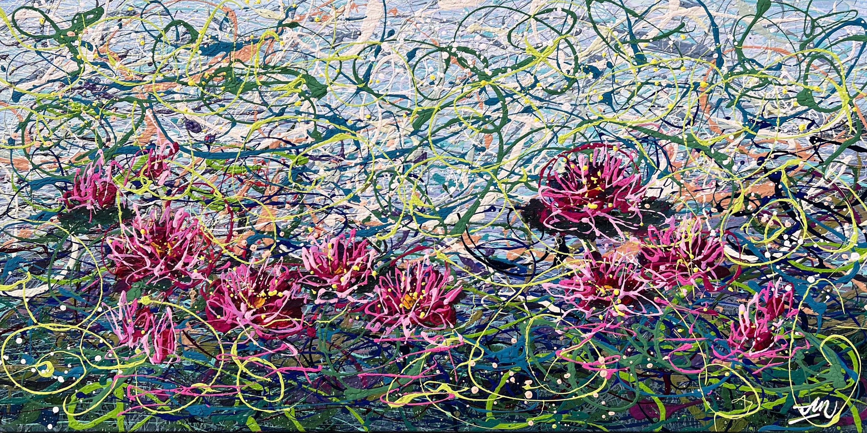 Nadin Antoniuk, Lotuses (stretched) Nadin Antoniuk, Lotuses (stretched)