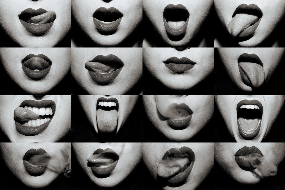 Tyler Shields, Mouths (Black and White) (2) Tyler Shields, Mouths (Black and White) (2)